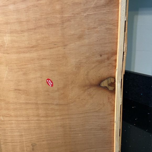 19” Snowman Christmas Winter Tree Holiday Wood Woven Basket w/ Handles Farmhouse - Picture 15 of 16